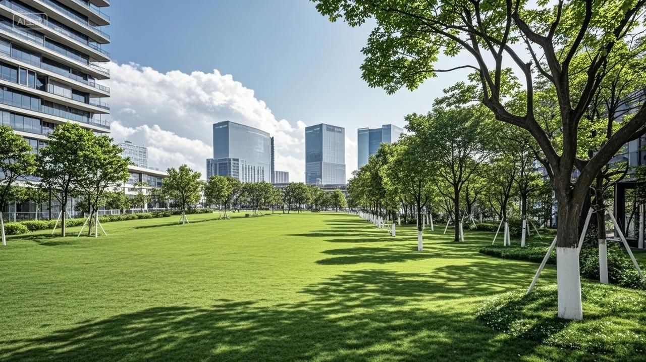 赛博朋克城市夜景霓虹灯未来科技街道背景图