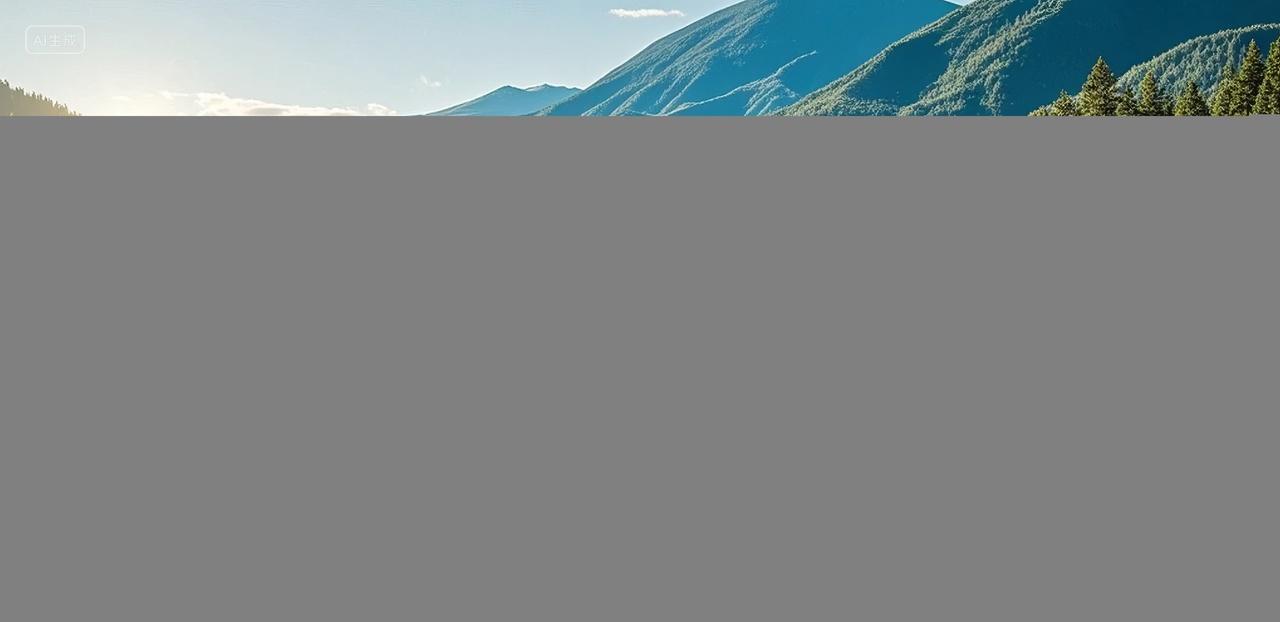 立夏节气房车露营湖边森林休闲度假背景