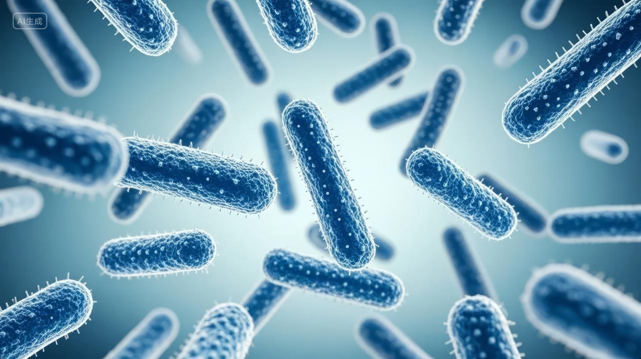 微生物细菌病毒科学研究医学科普背景图