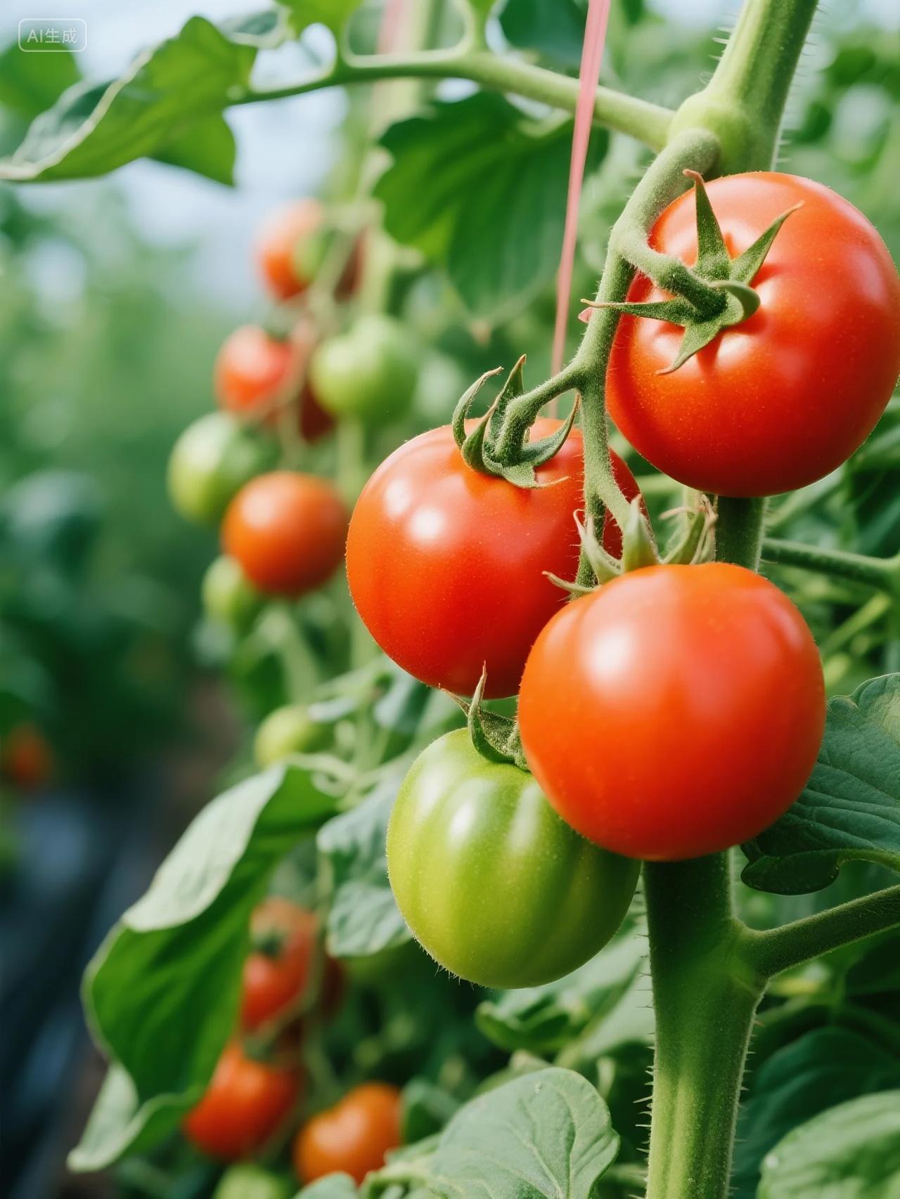 蕃茄蔬果采摘园摄影图