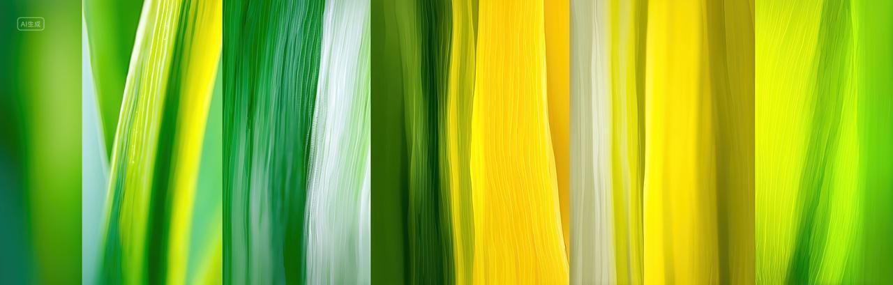 抽象创意纹理绿色条纹二十四节气商业海报背景