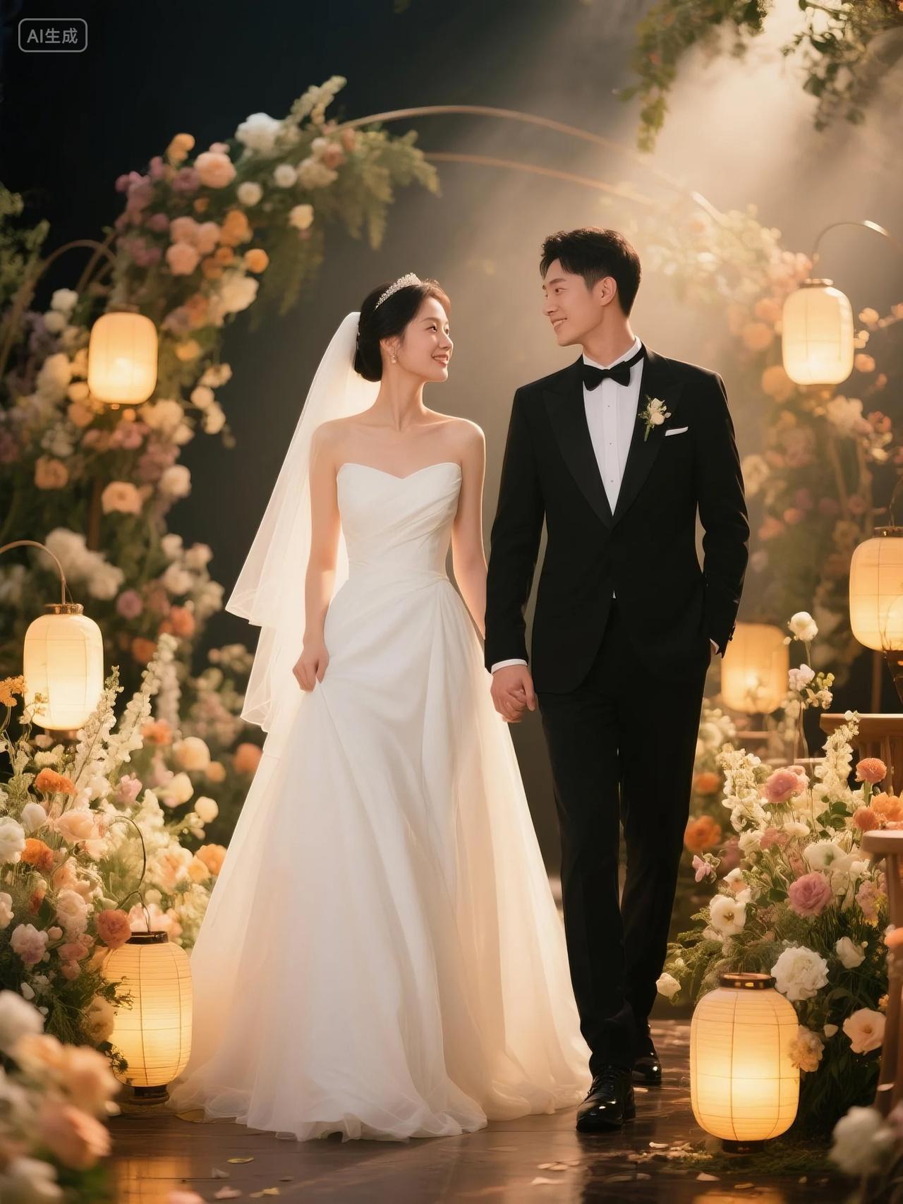 婚纱摄影高清素材图