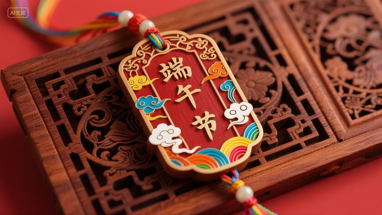 端午节令牌挂牌