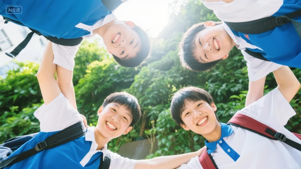 儿童户外游戏举高高亲子快乐阳光背景图