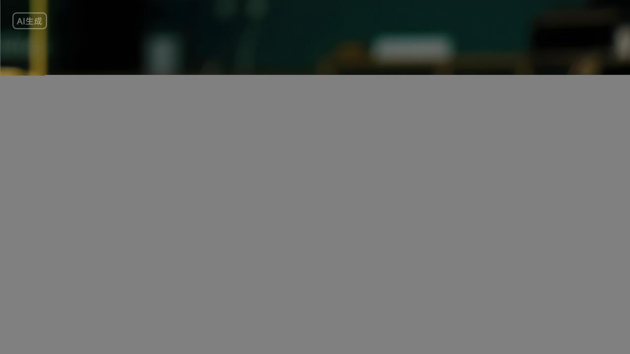 羽毛球落在羽毛球场白色边线特写摄影图