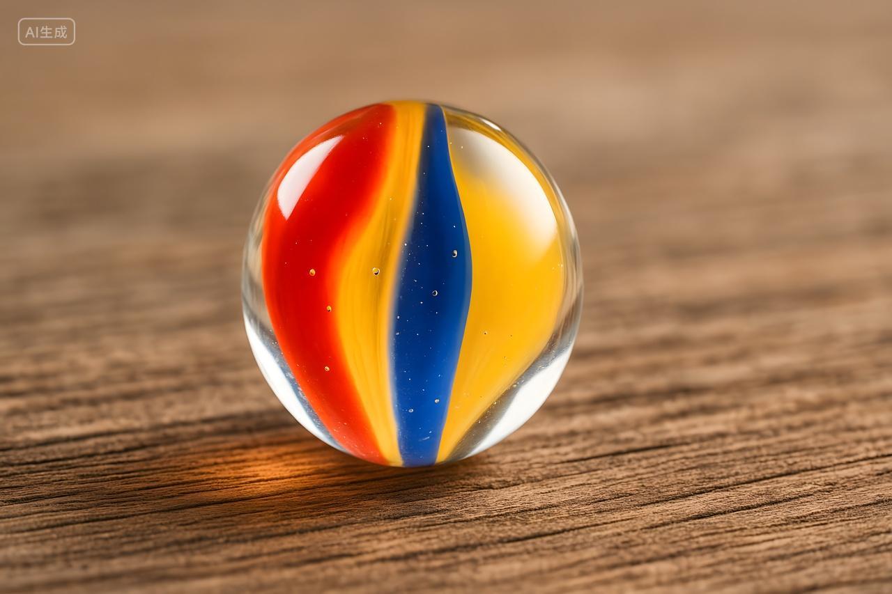 彩色玻璃弹珠玻璃球中国民间传统游戏童年记忆