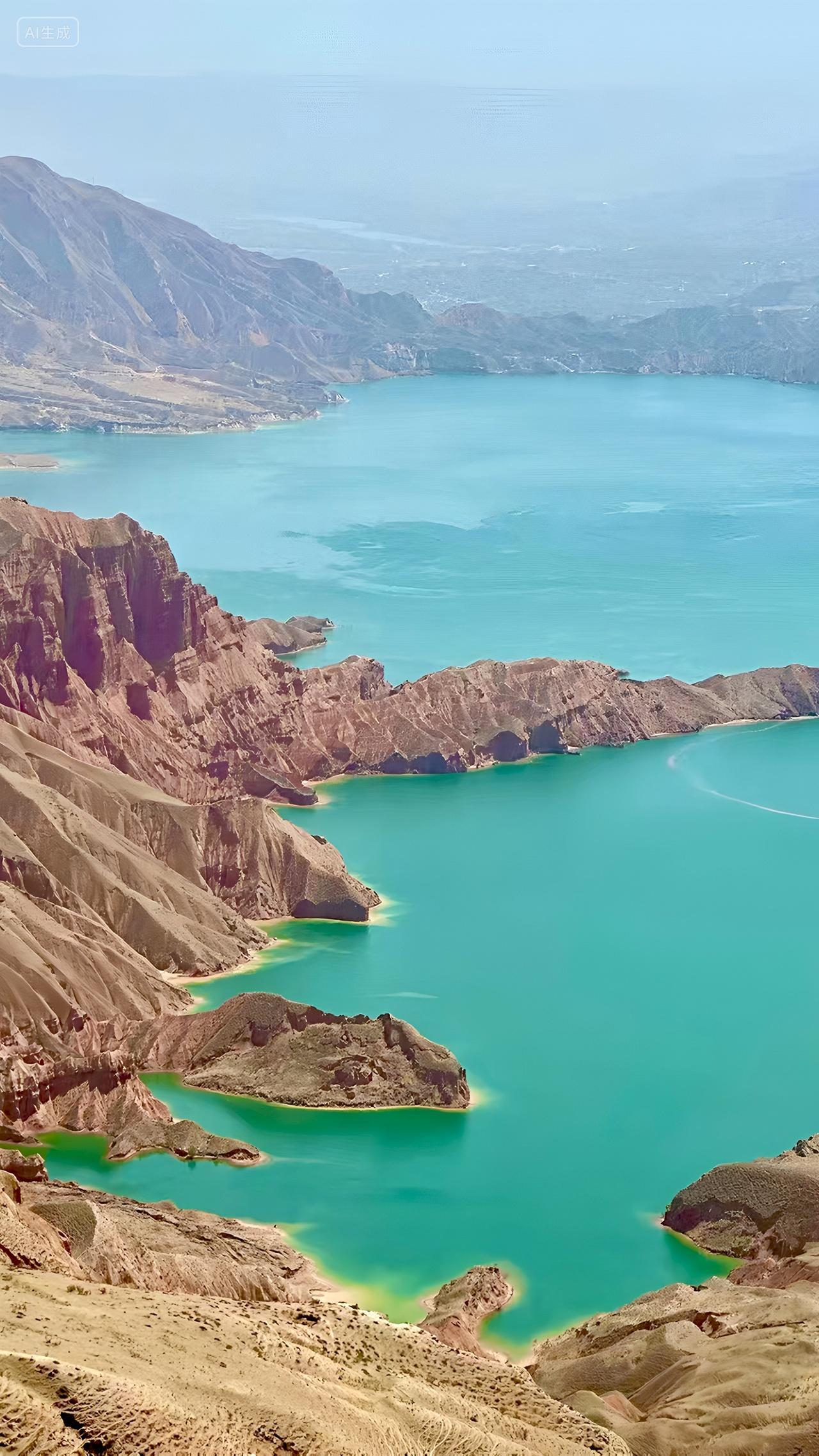 黄河大峡谷青海龙羊峡旅游宣传图片
