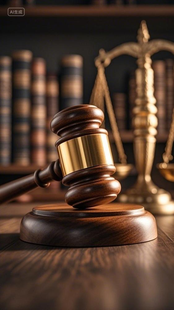 法律法制法律木槌天平图片素材背景AI