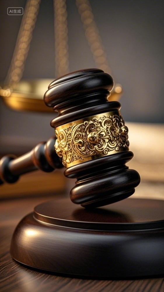 法律法制法律木槌天平图片素材背景AI