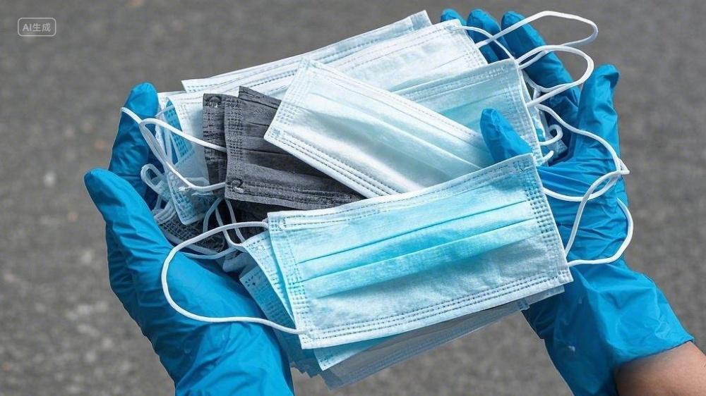 垃圾分类医疗废物口罩AI