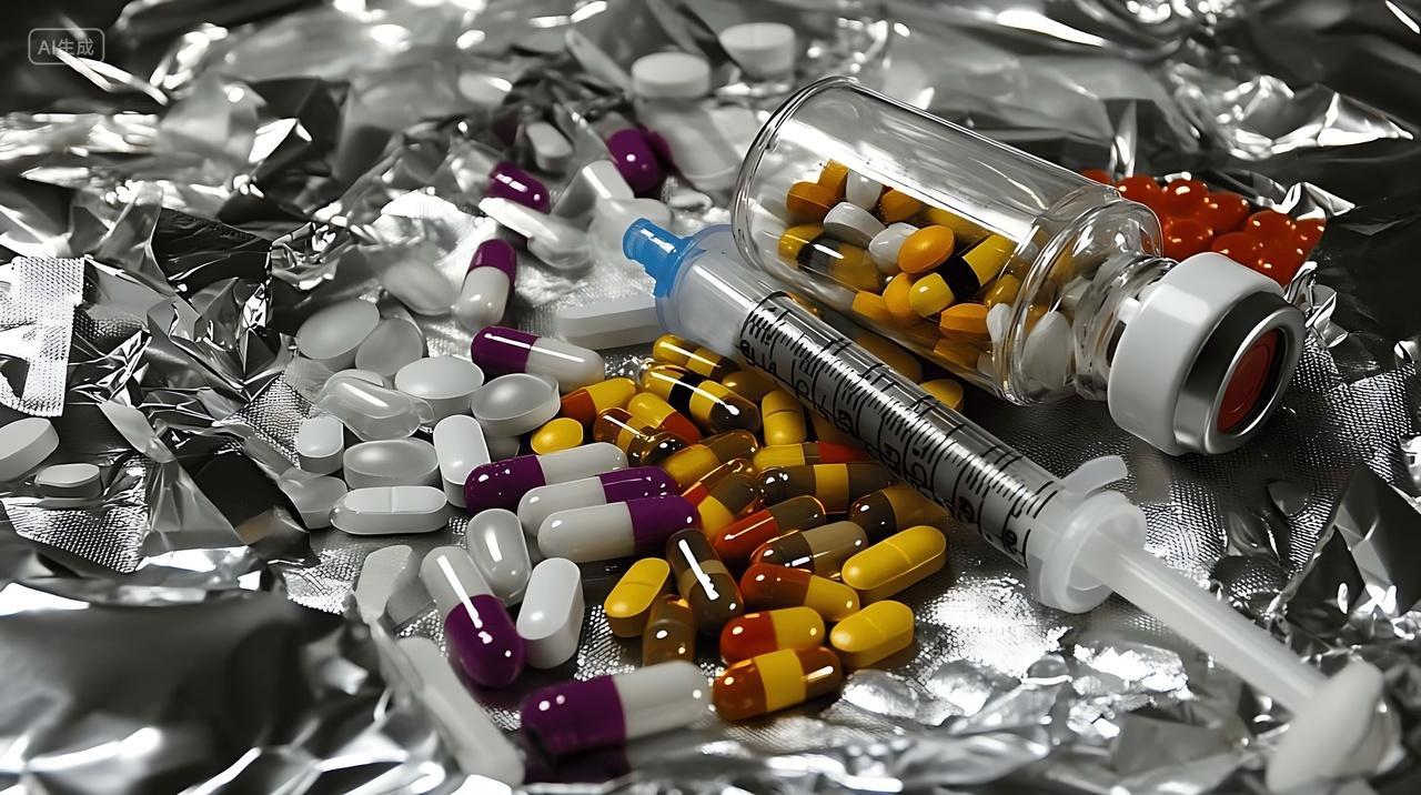 医疗废物垃圾分类药品药瓶AI