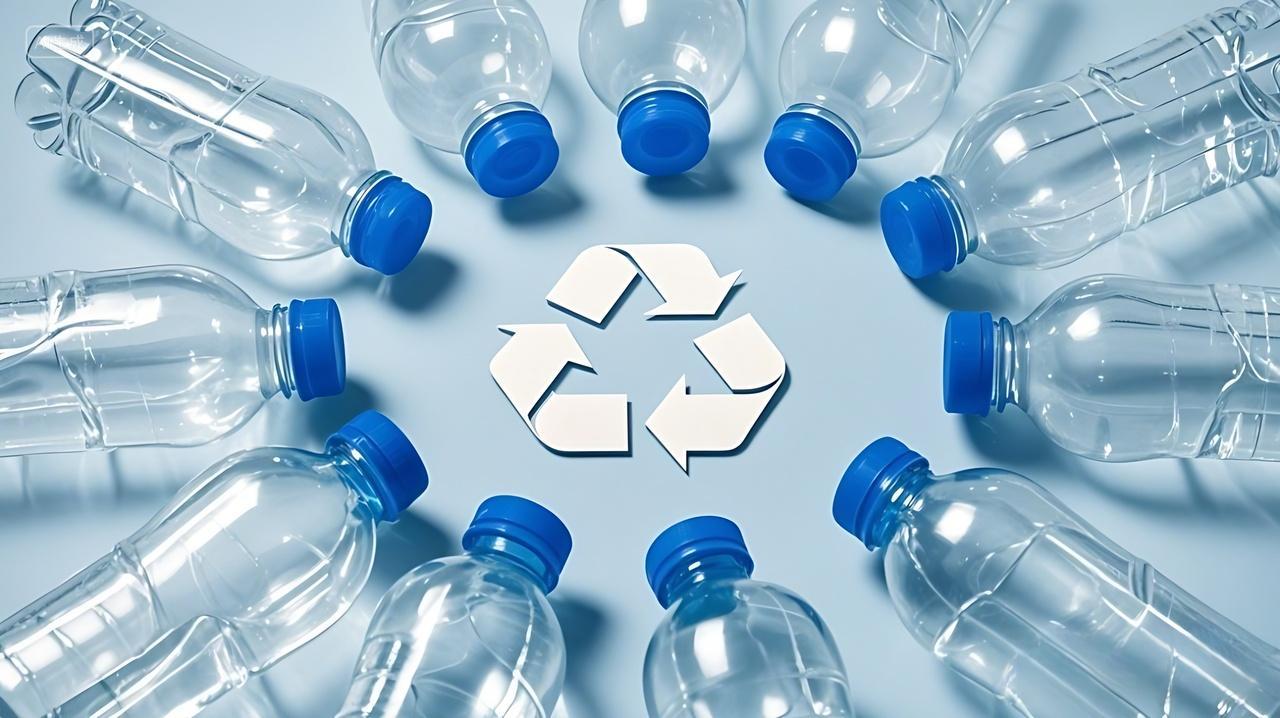 垃圾分类环保回收标识AI