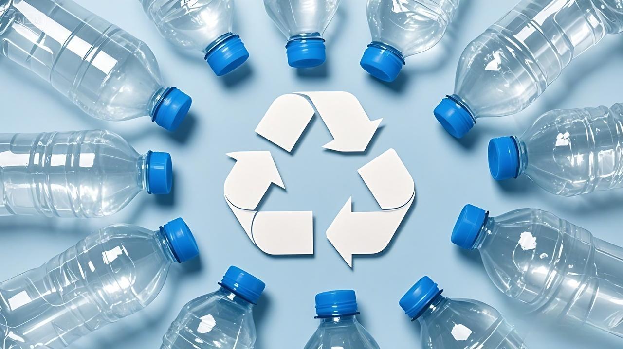 垃圾分类环保回收标识AI