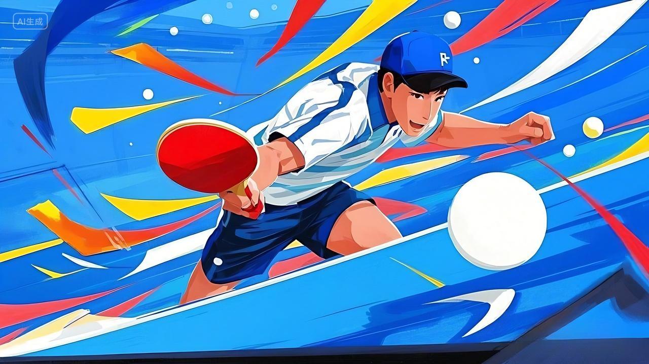 打乒乓球运动乒乓球运动健身AI