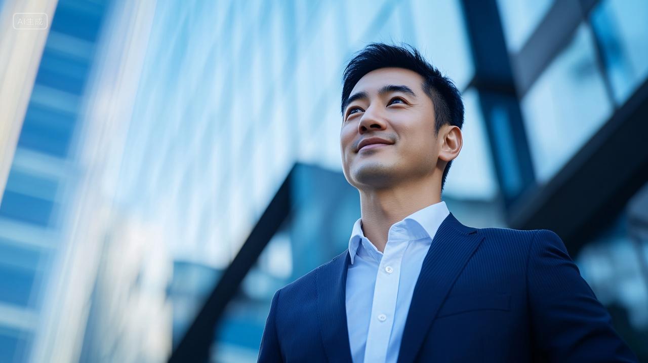 中国商务人士商务男精英人物图片