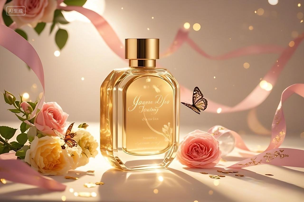 妇女节女神节香水图片背景