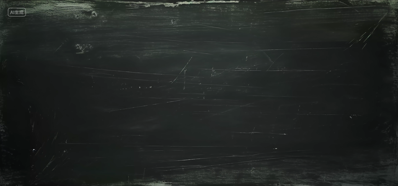 黑板的背景纹理黑板擦的痕迹开学季教室校园老师用来给学生上课教育的黑板