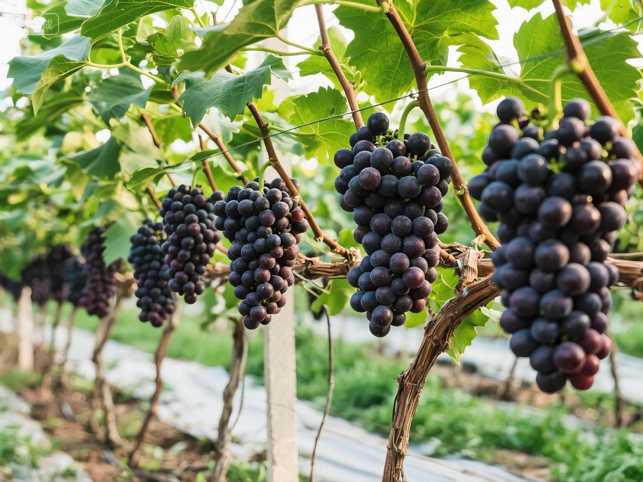 黑提葡萄种植园