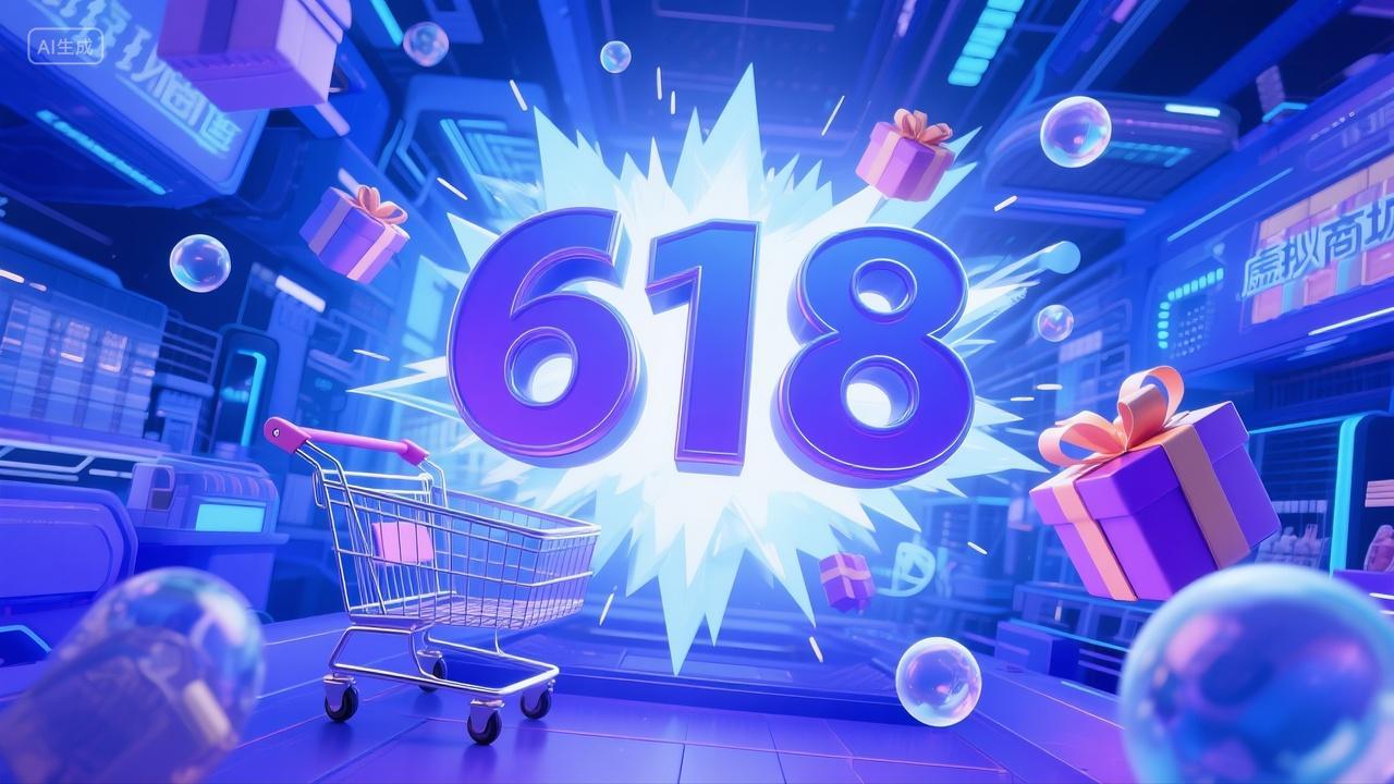 618电商购物3D场景