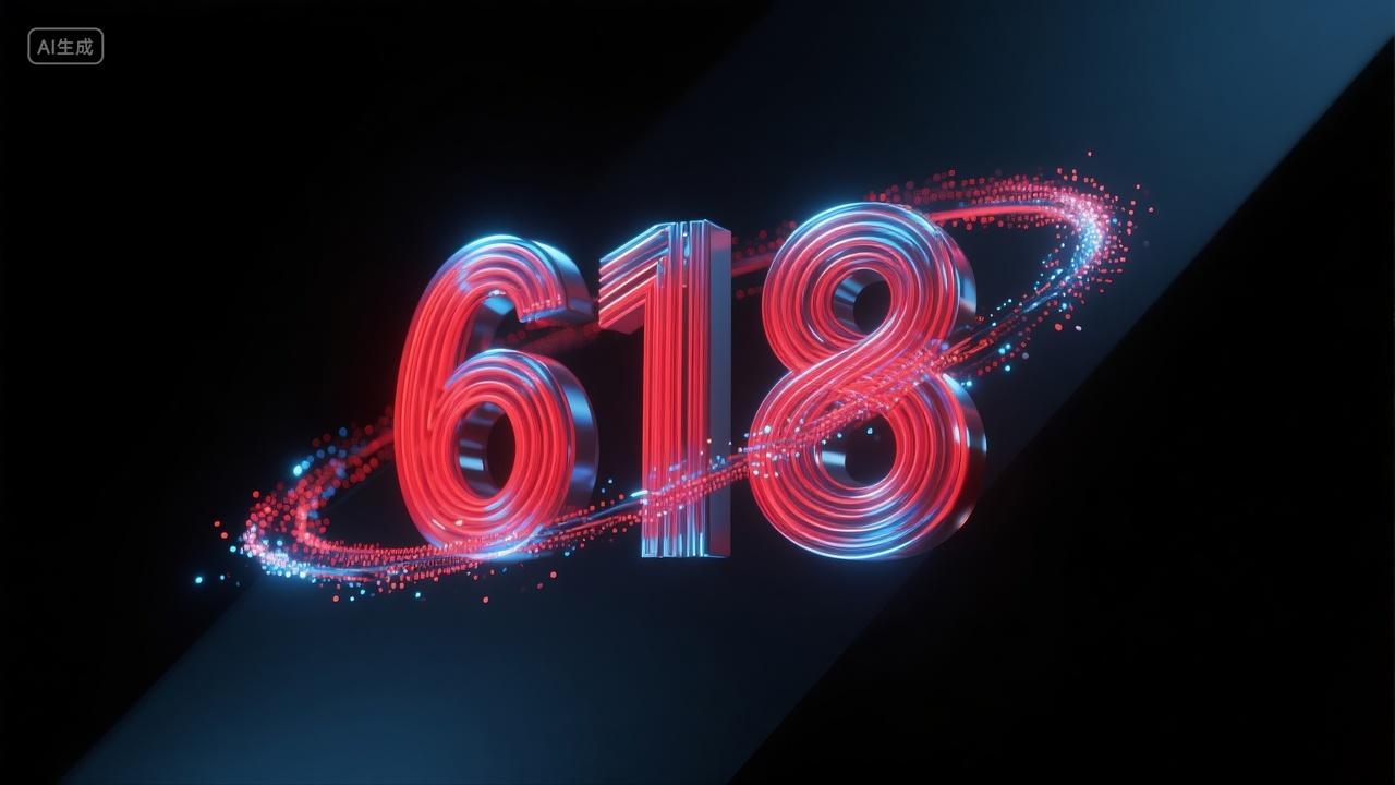 618电商节日特效元素