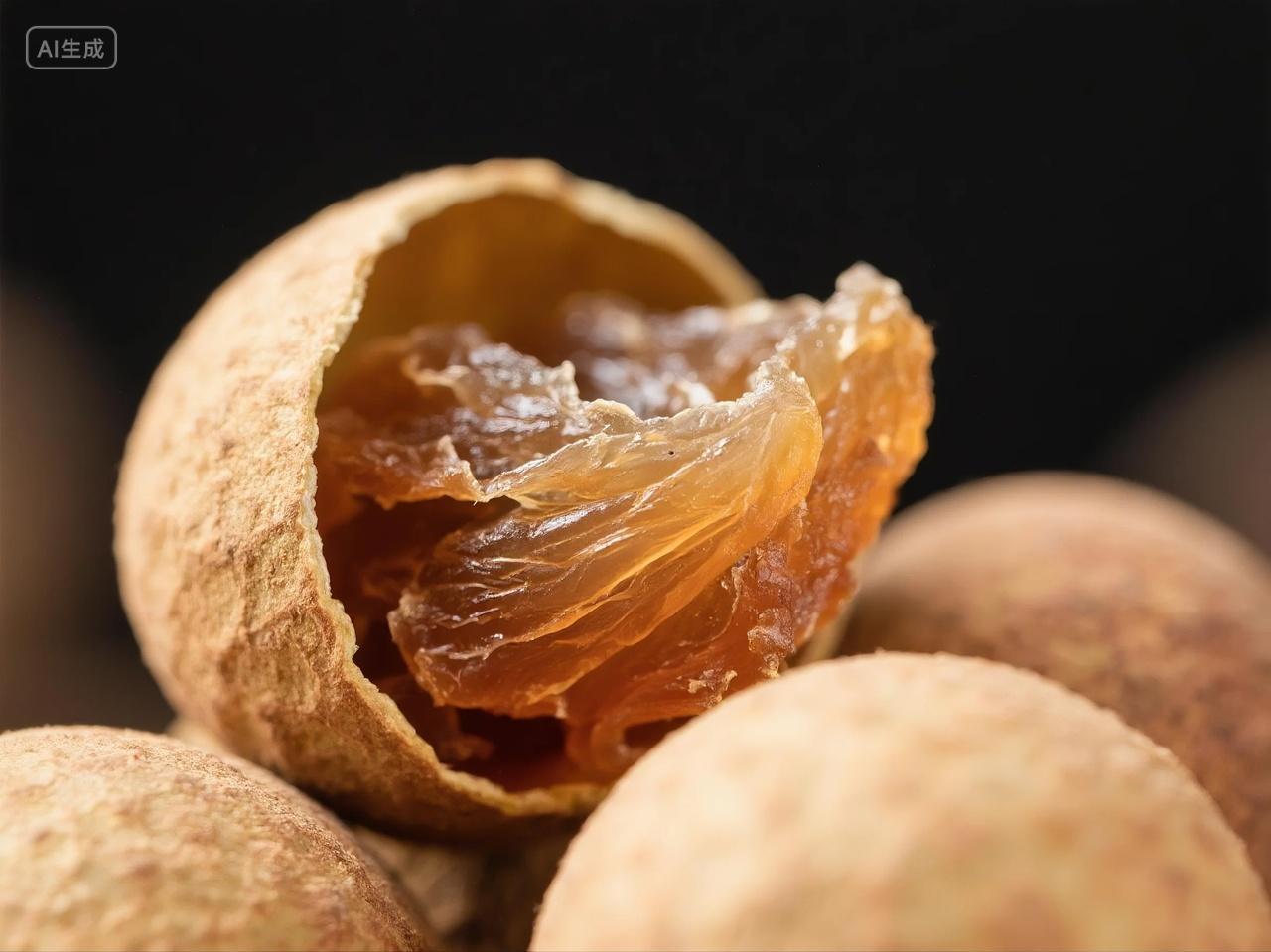 龙眼干高清特写摄影图