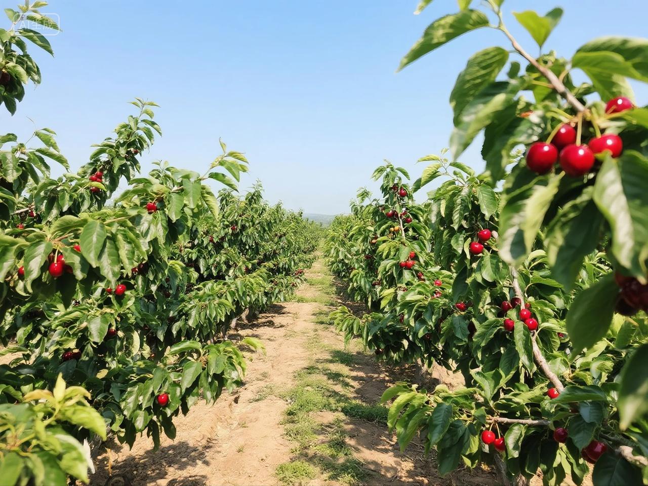 车厘子水果生态园摄影