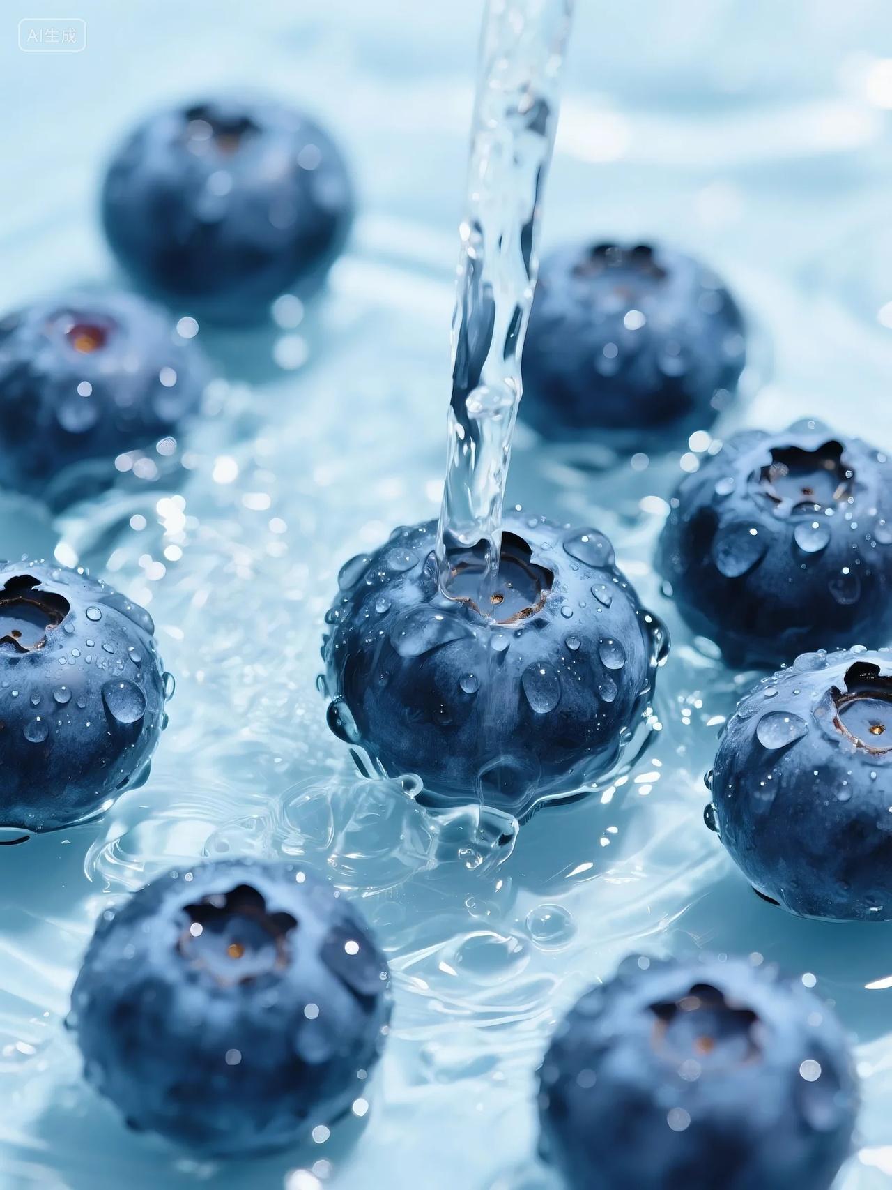 蓝莓高清摄影图