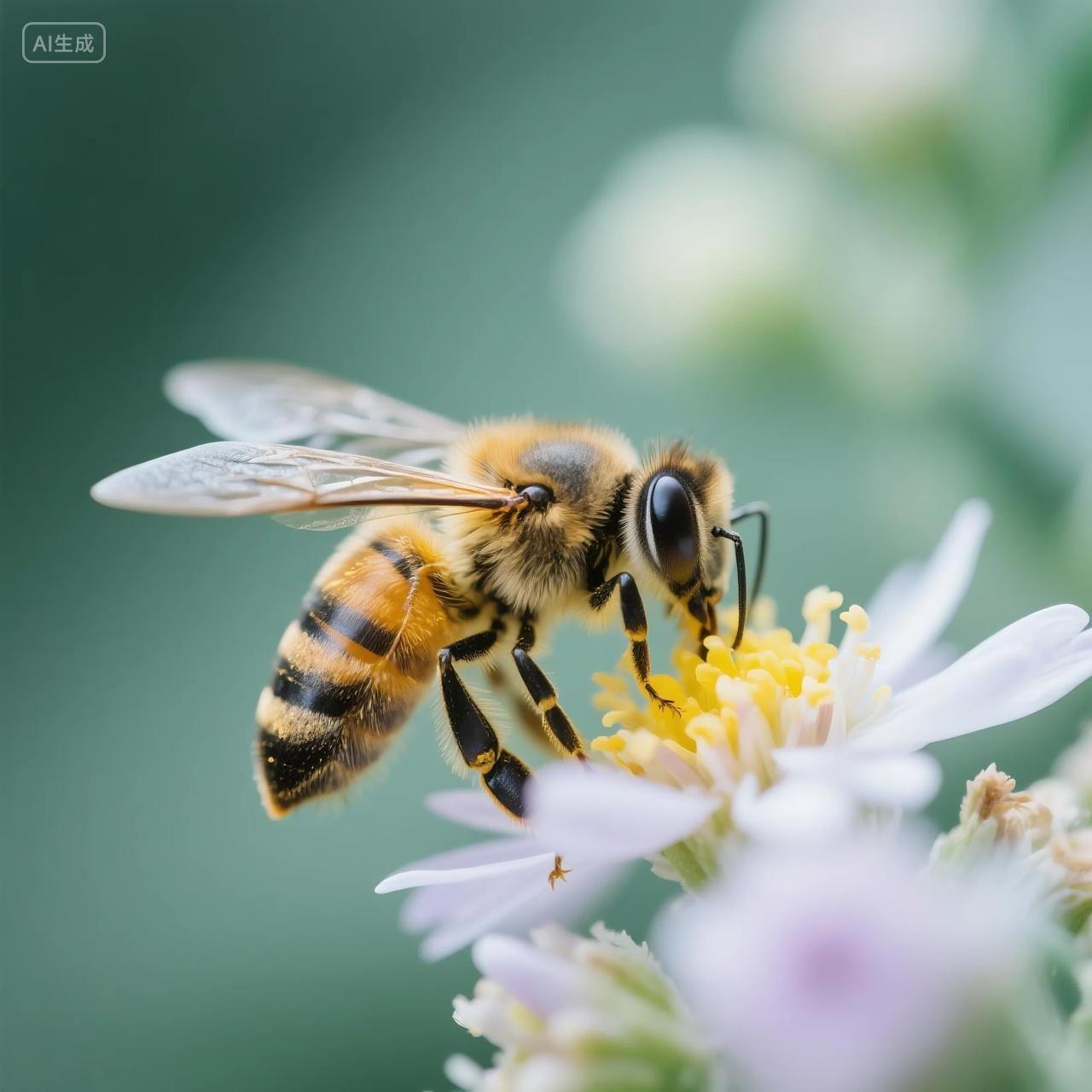蜜蜂图片素材摄影图