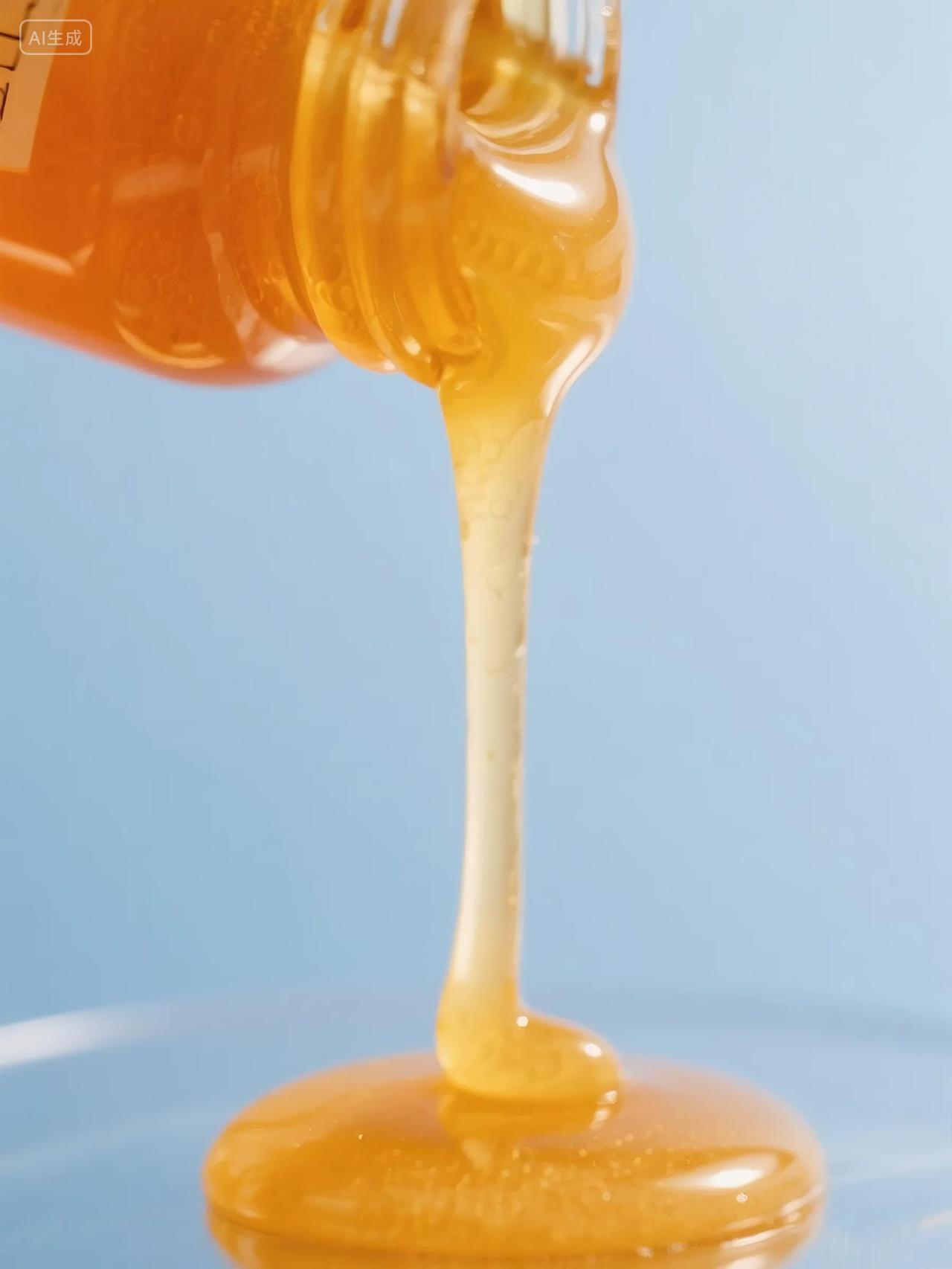 美食甜品蜂蜜糖浆高清摄影