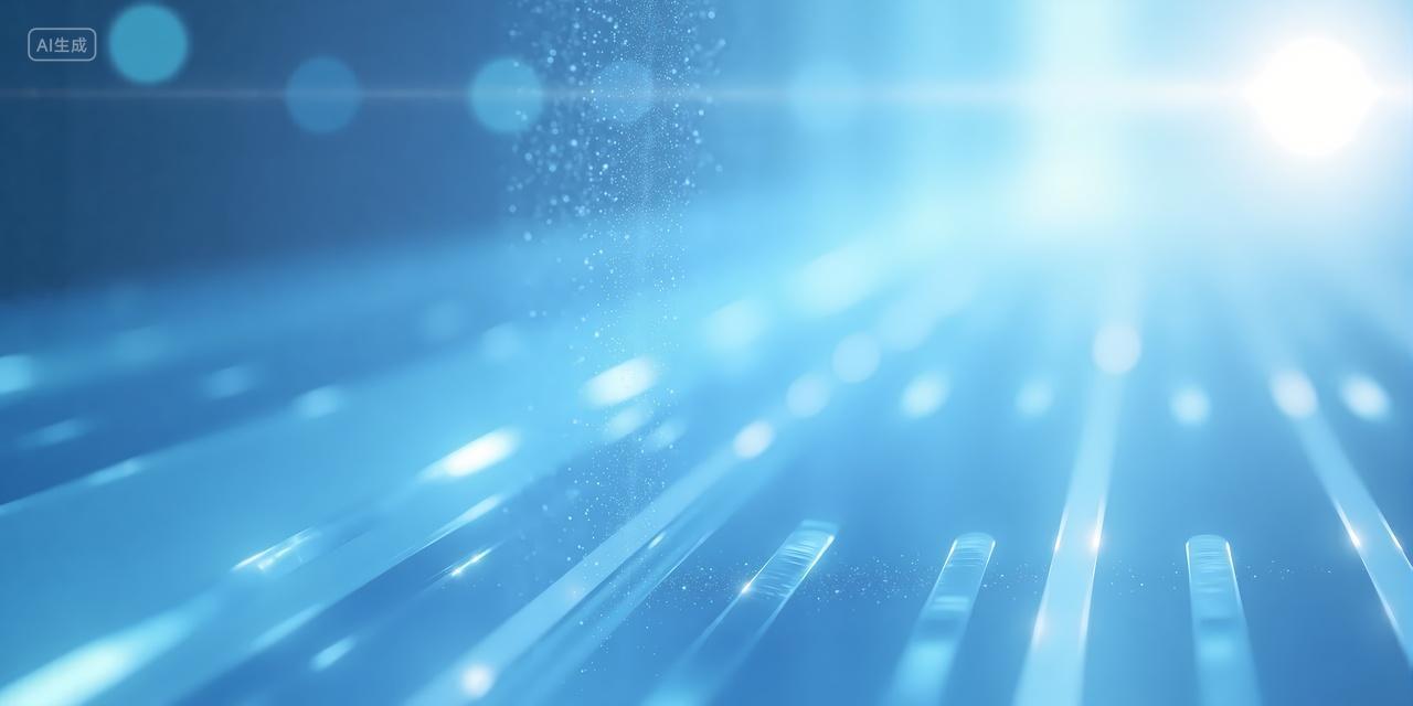 科技背景蓝色商务科技光效大数据背景