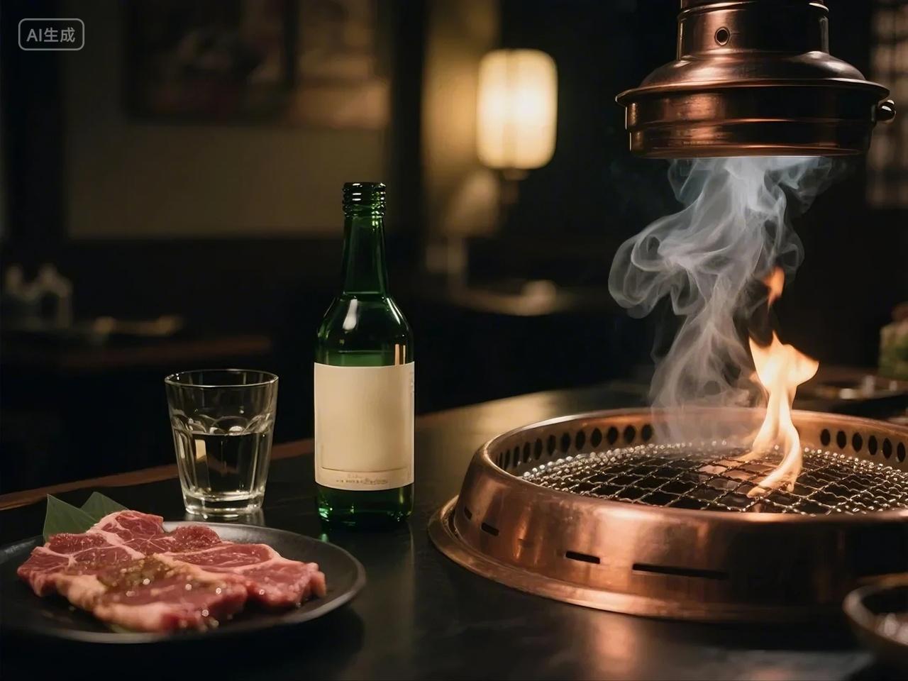 韩式烧烤高清图片