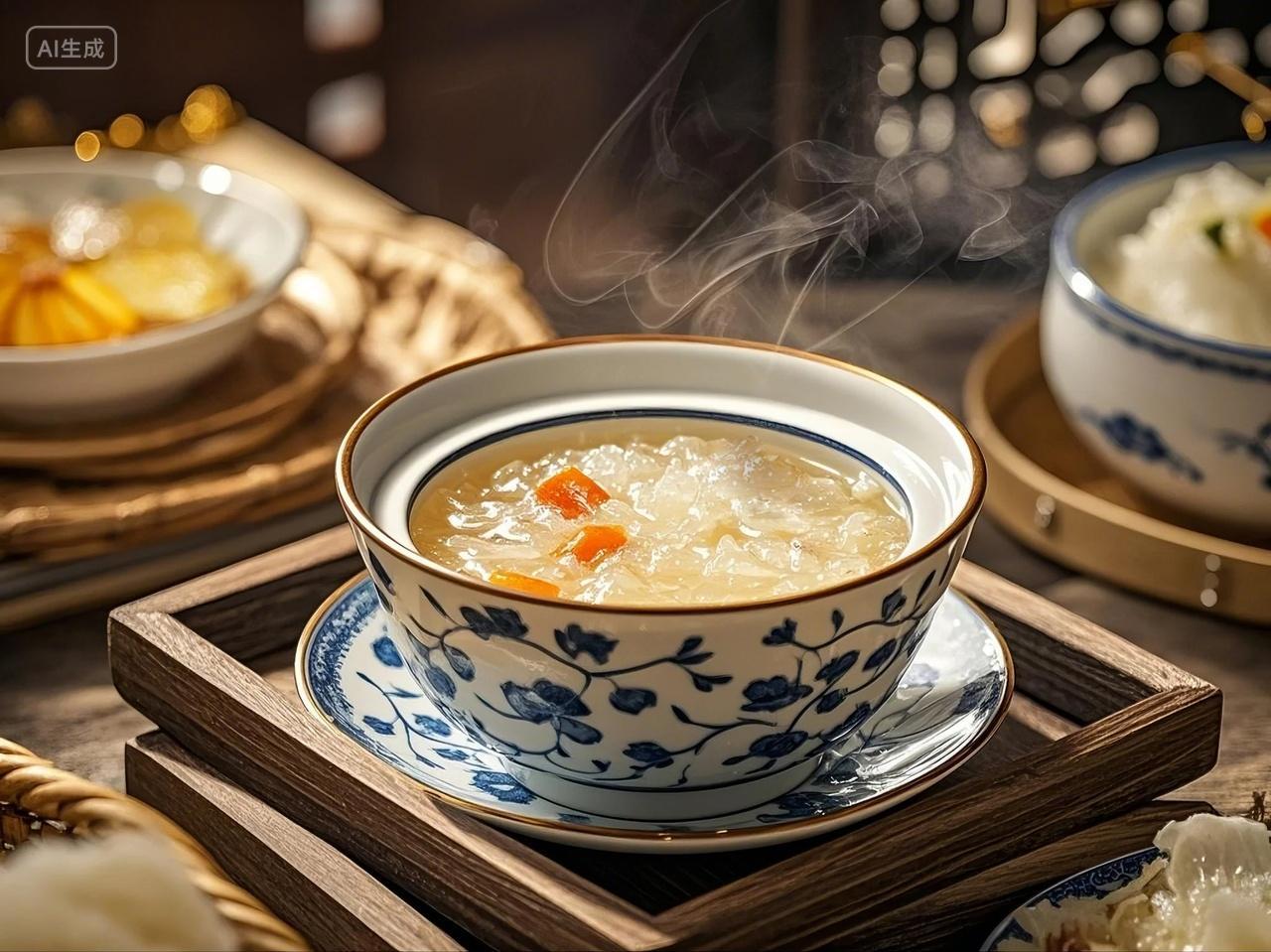 营养补品燕窝高清摄影