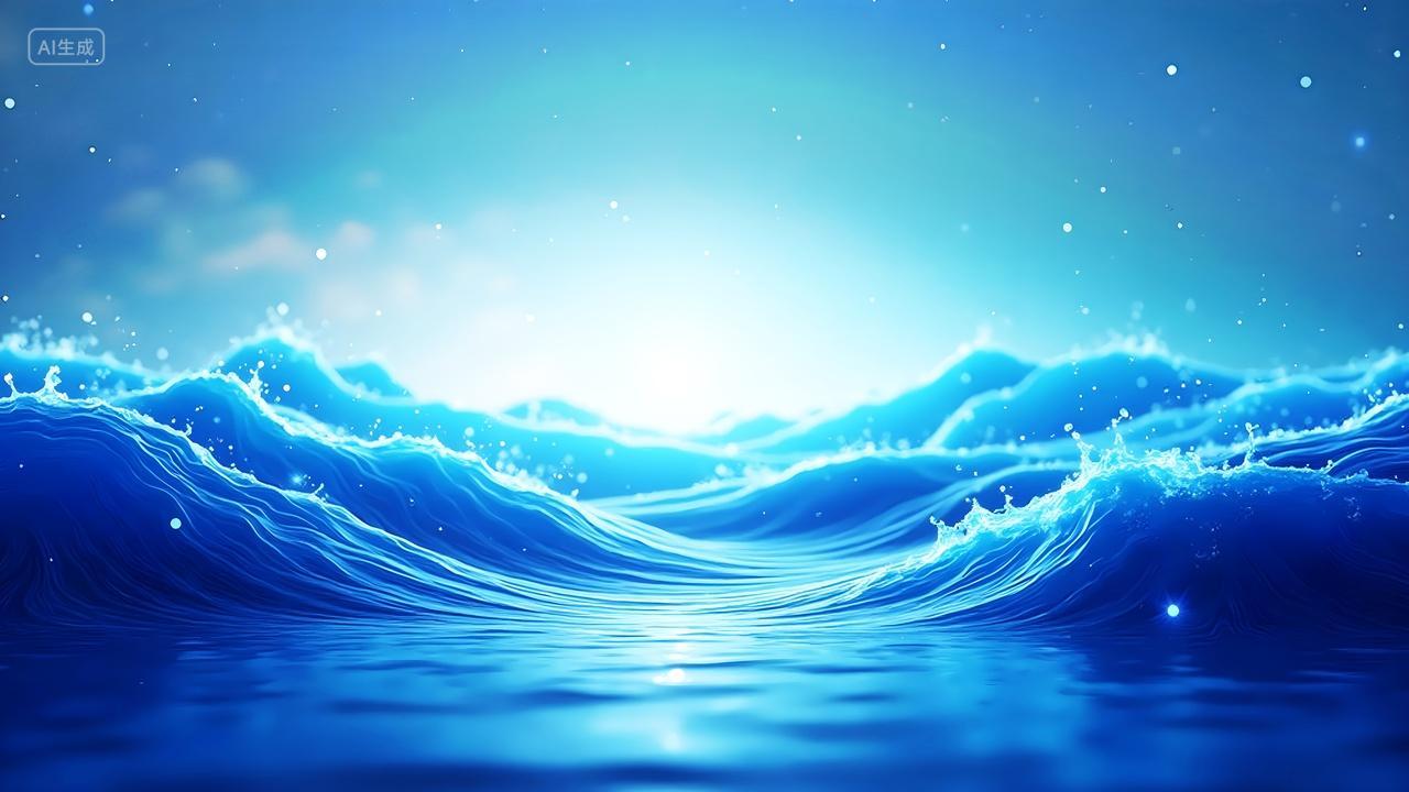 海浪乘风破浪海浪海洋海水自然环境风景