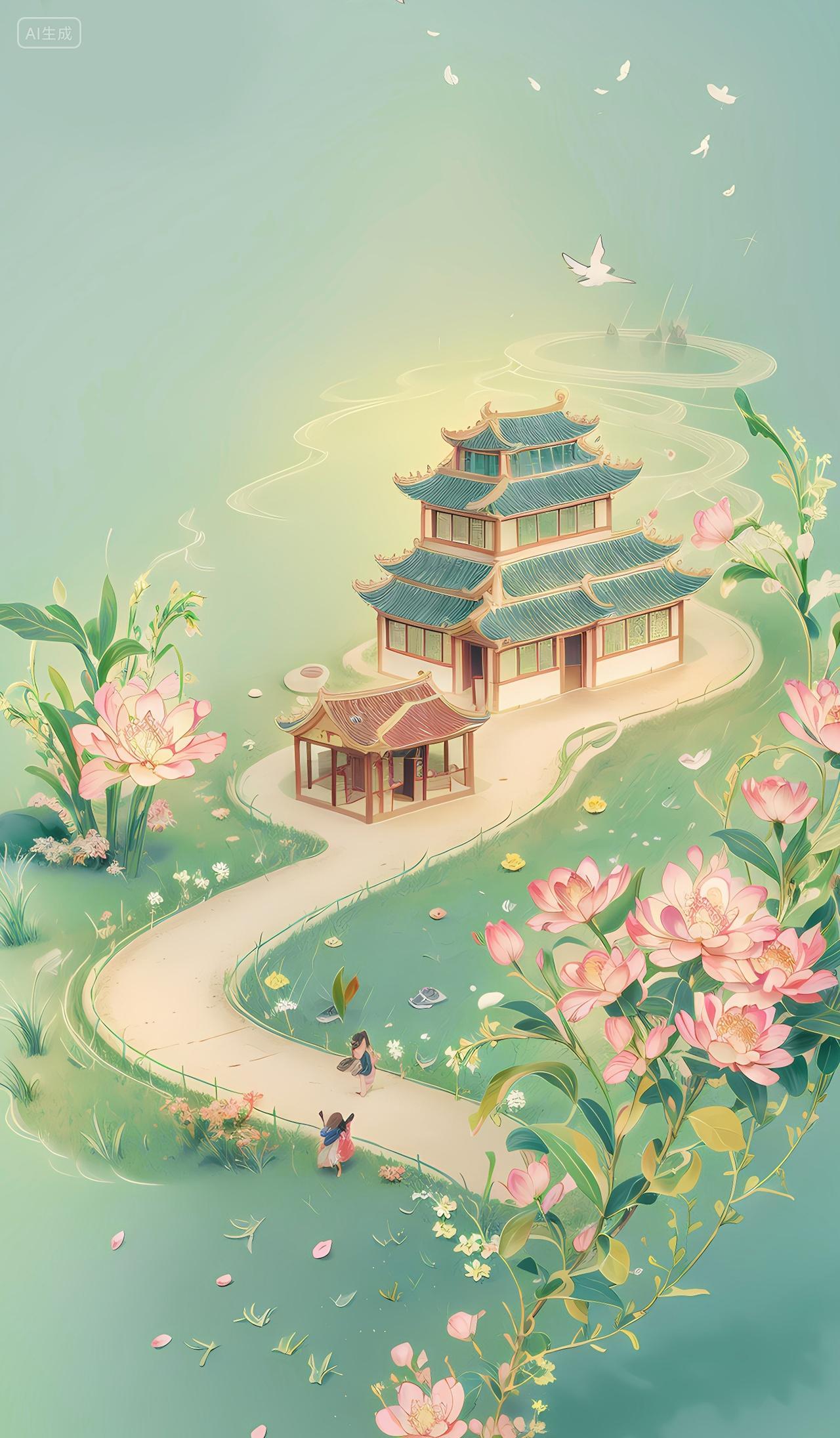 春分手机宣传海报春分宣传海报春分海报节气背景