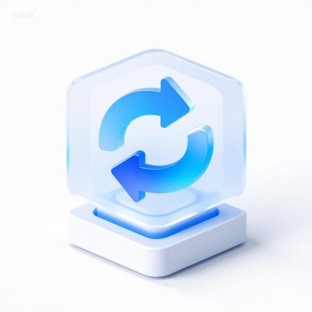 数字化icon刷新箭头免抠图商务ppt元素报表增长