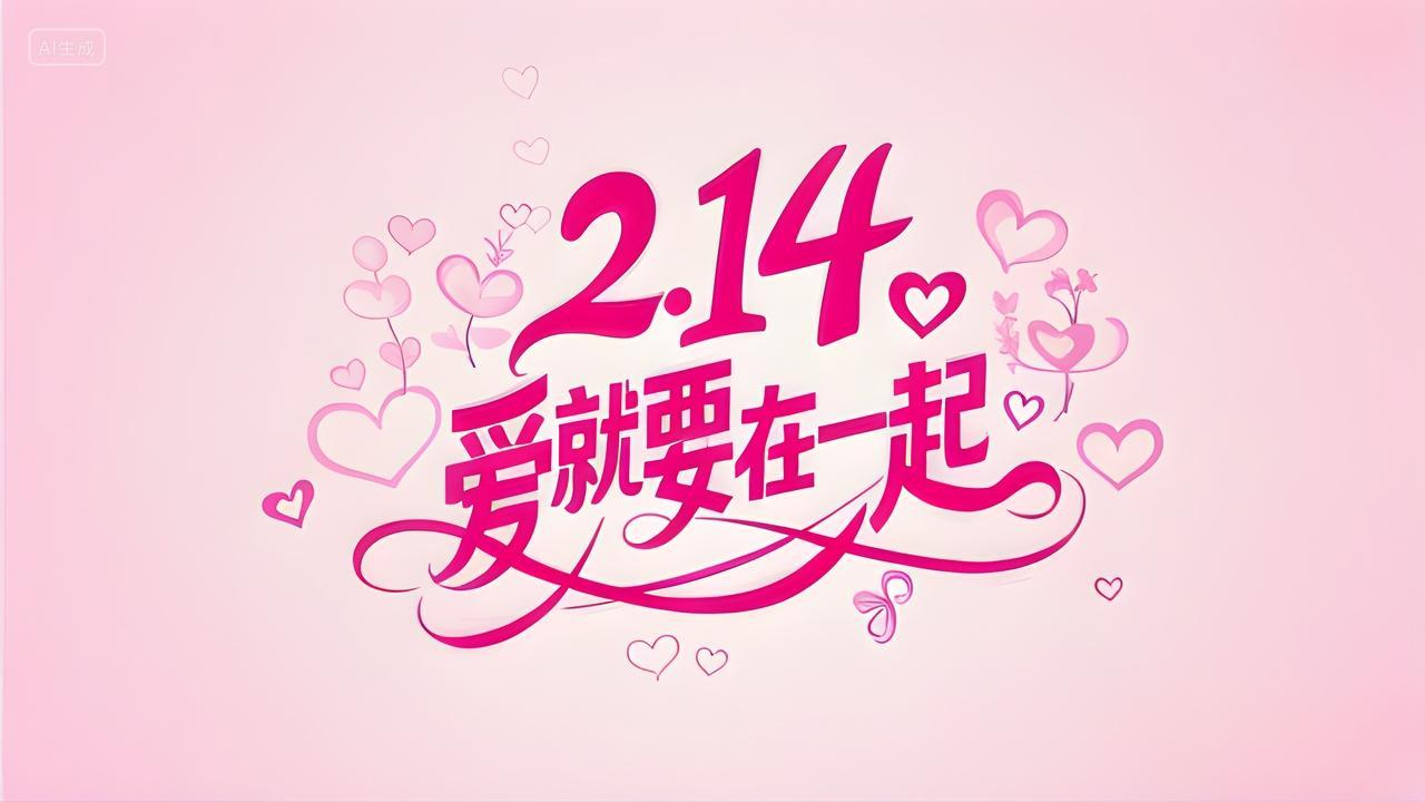 七夕情人节520爱就要在一起214