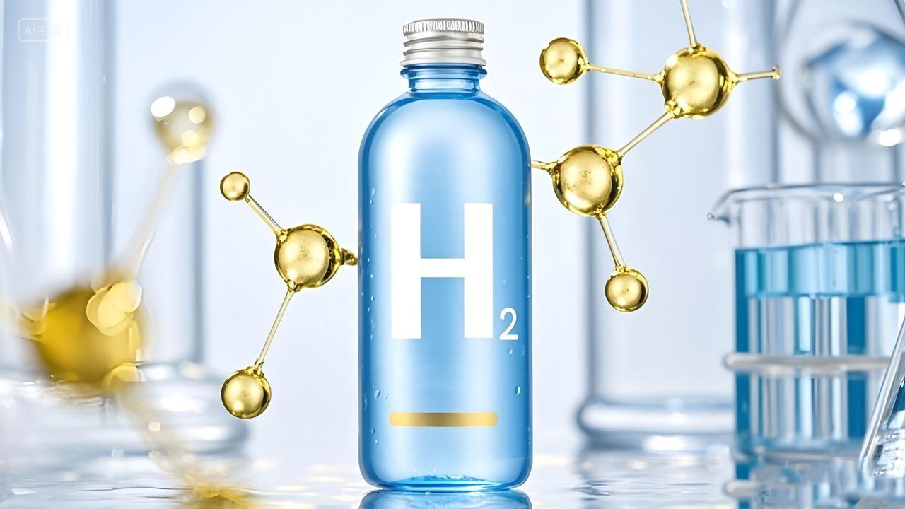 H2富氢水氢氧机氢水杯电解水广告海报