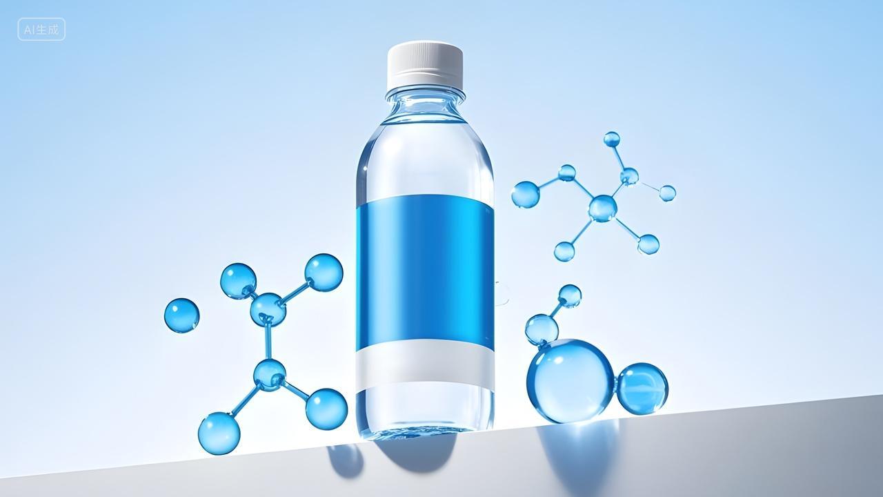 富氢水纯净水电解水医美大健康广告图片