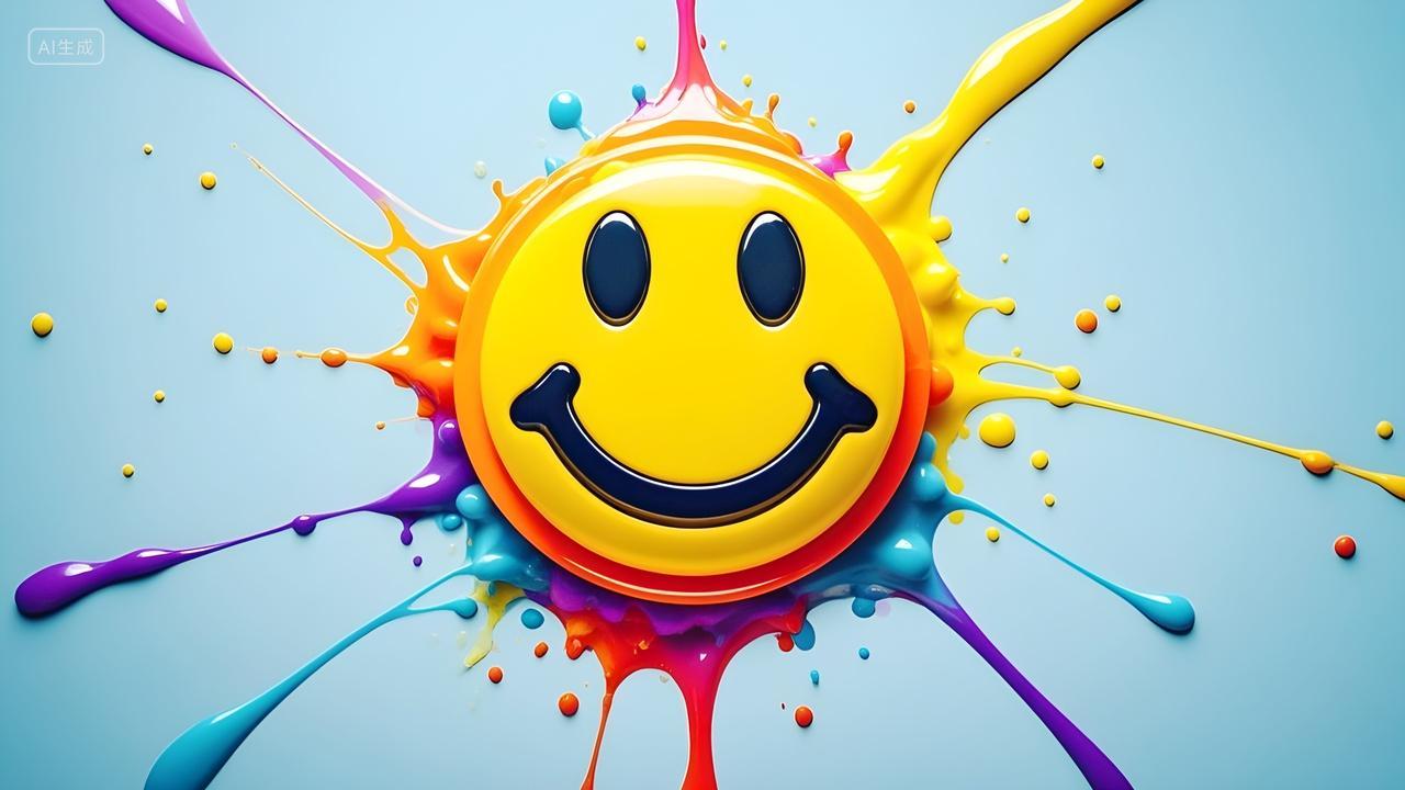 开心高兴表情包创意设计图片