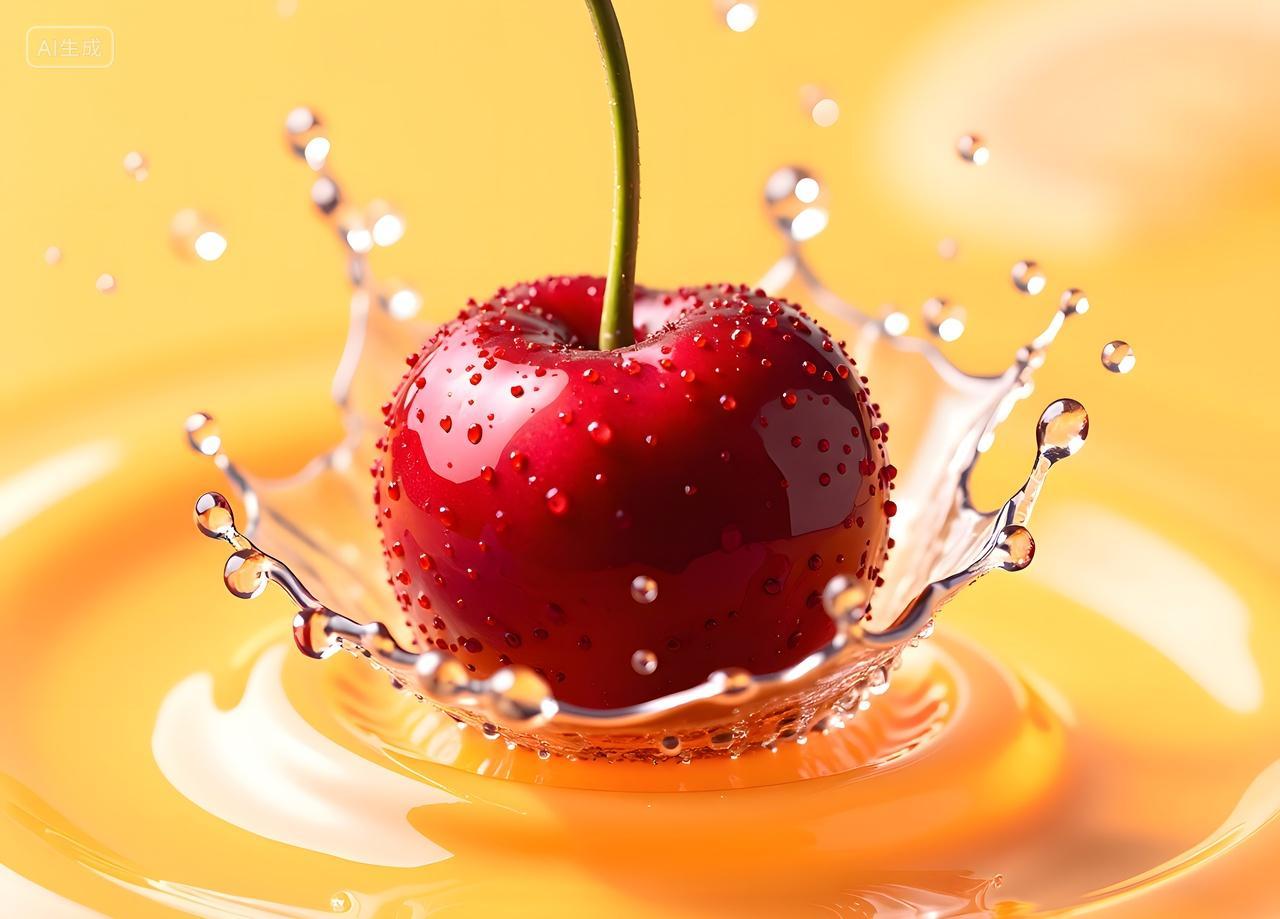 美味水果摄影红樱桃黄樱桃当季新鲜水果水果店生鲜超市电商广告包装宣传实拍摄影图特写