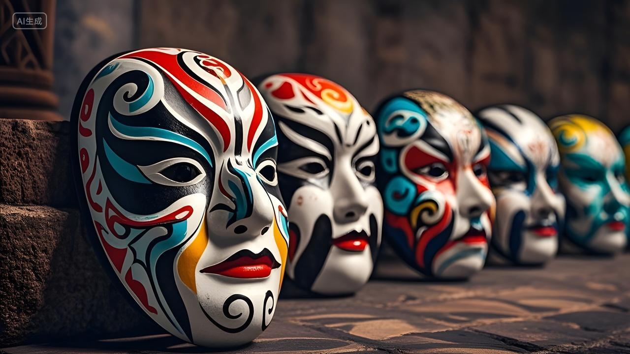 戏曲道具中国风戏剧非遗文化艺术舞台演出