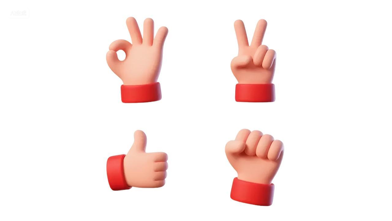 手势图表图片素材