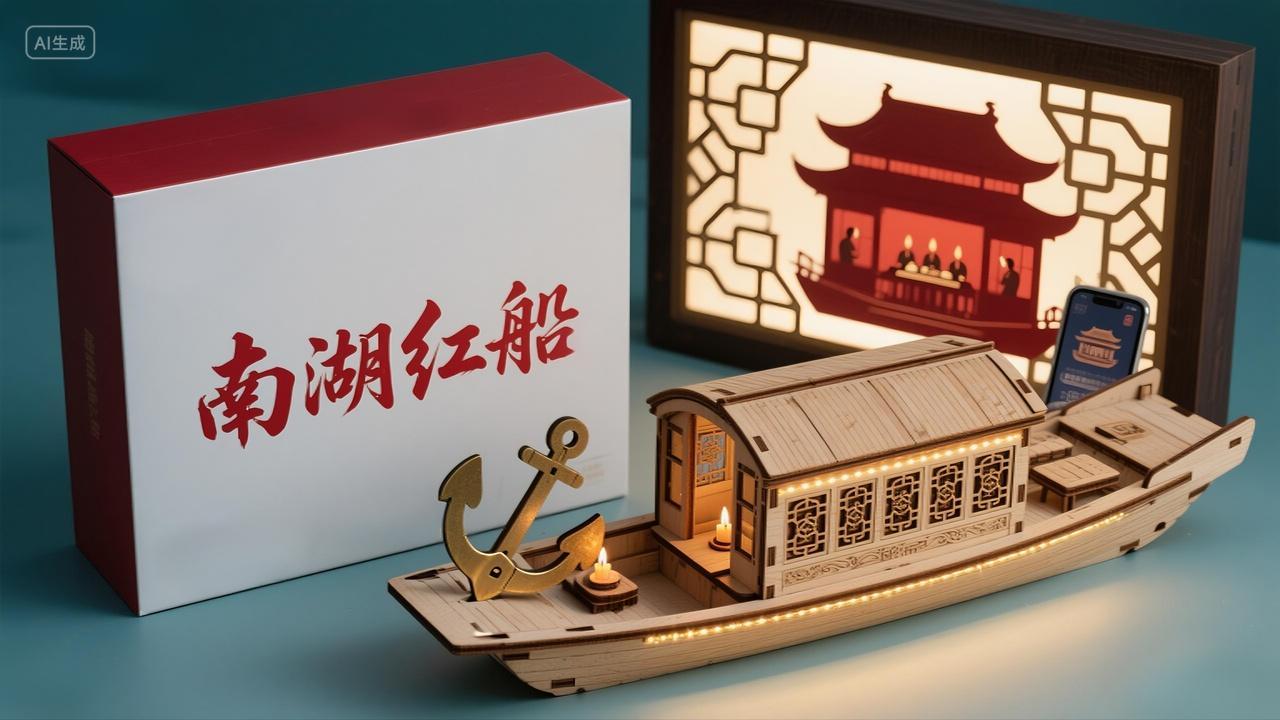 七一建党节南湖红船党政风