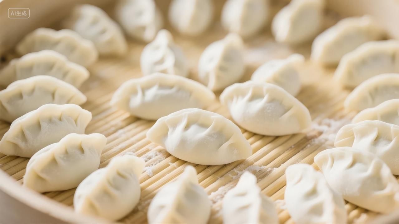 冬至节气饺子传统美食家庭聚餐文化背景