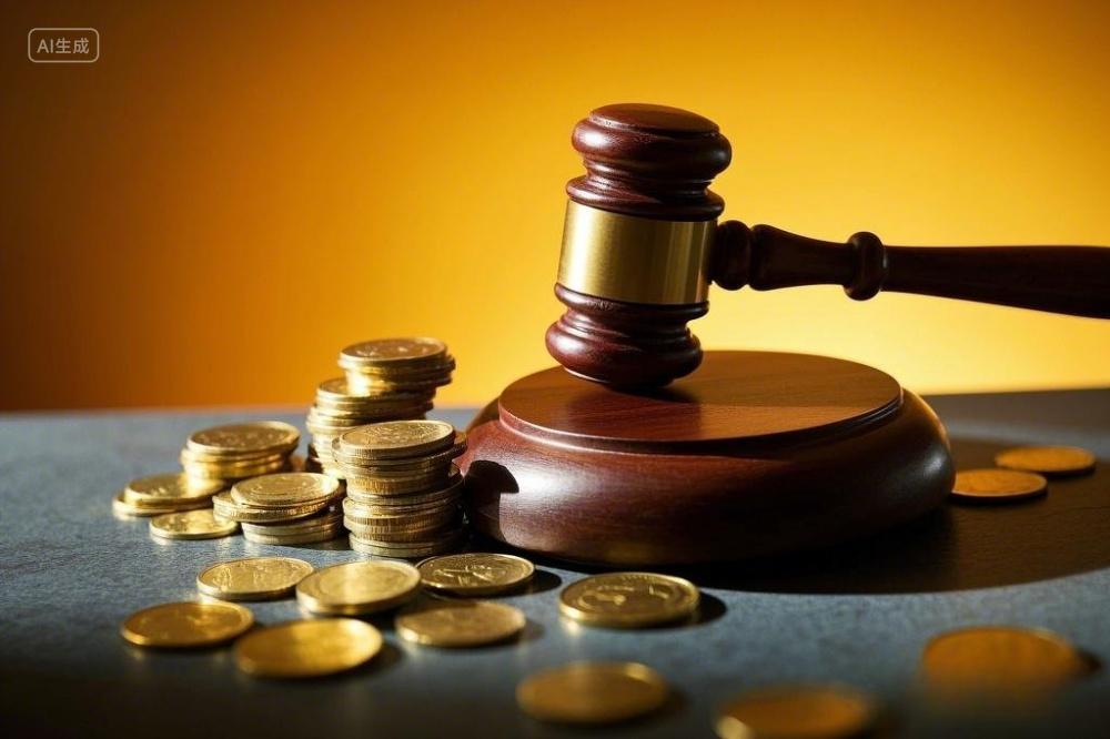 315消费者权益日创意图金融法庭维权法槌