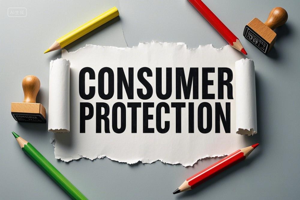 315消费者权益日英文字母创意图