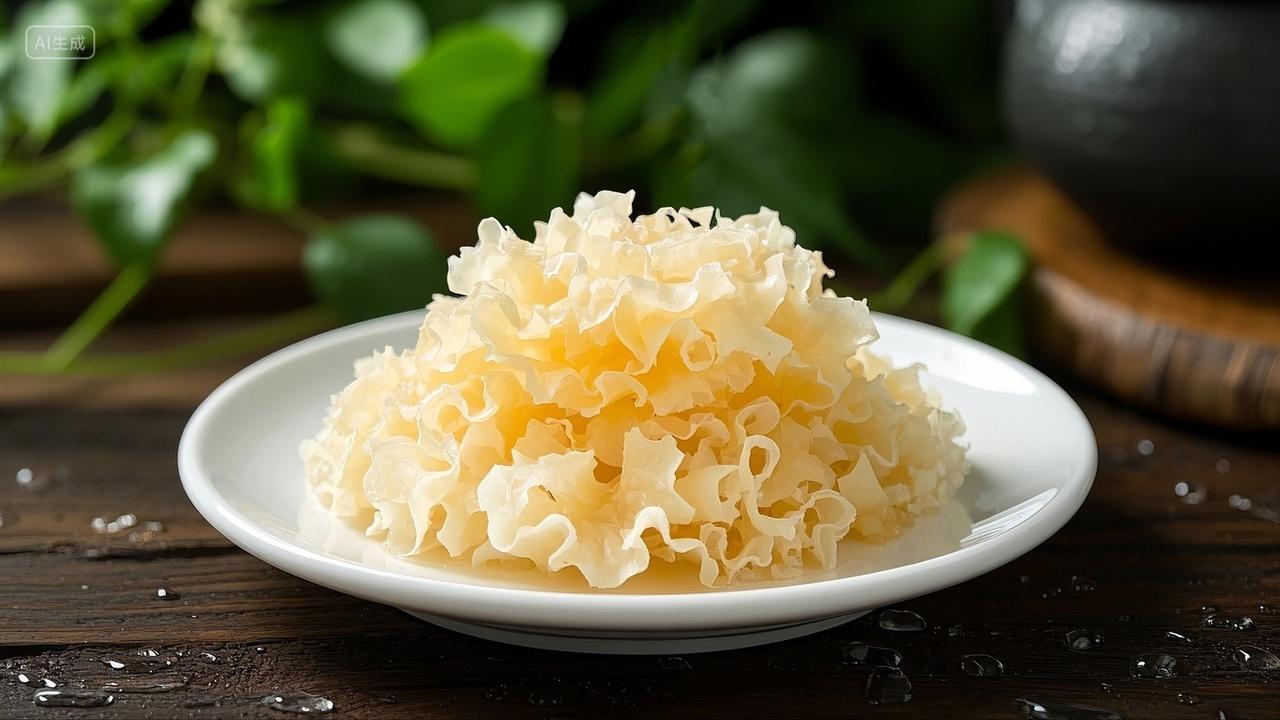 鲜美特色椴木新货小银耳美食新货新鲜的糯耳干货白木耳美味特产