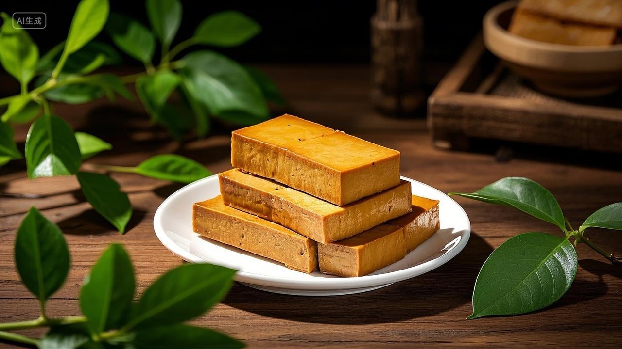 美味的豆腐干好吃的即食减脂豆干特产特色美食拍摄实拍代餐特产