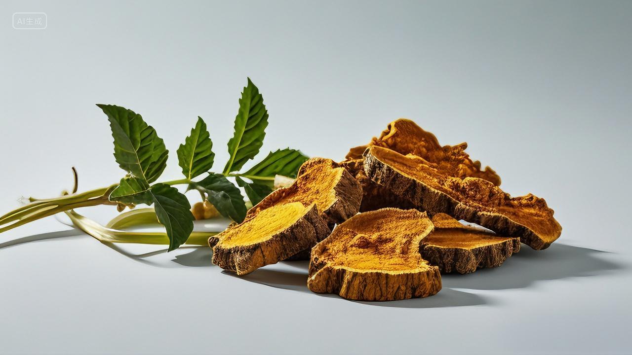 传统中医文化中草药中药文化中医药中草药大黄药材