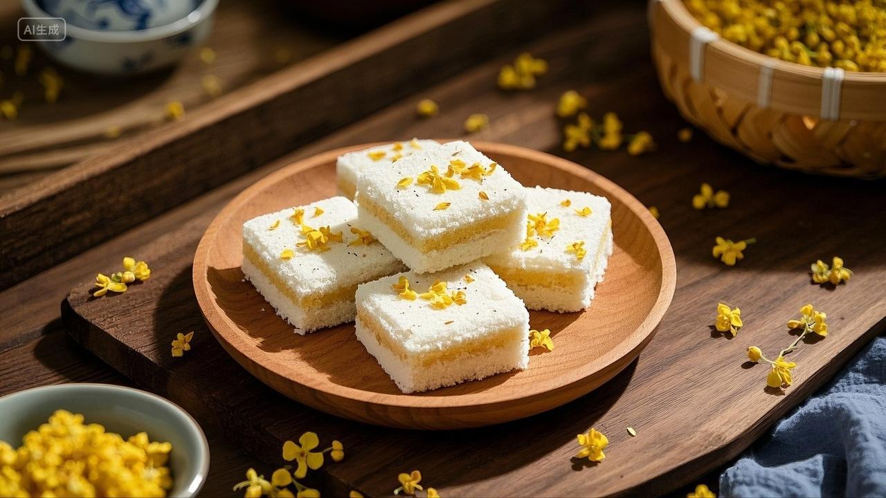 新鲜制作精致糕点下午茶点